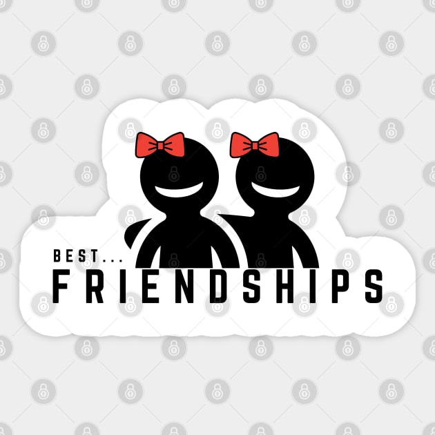 best friendships women Sticker by ibra4work